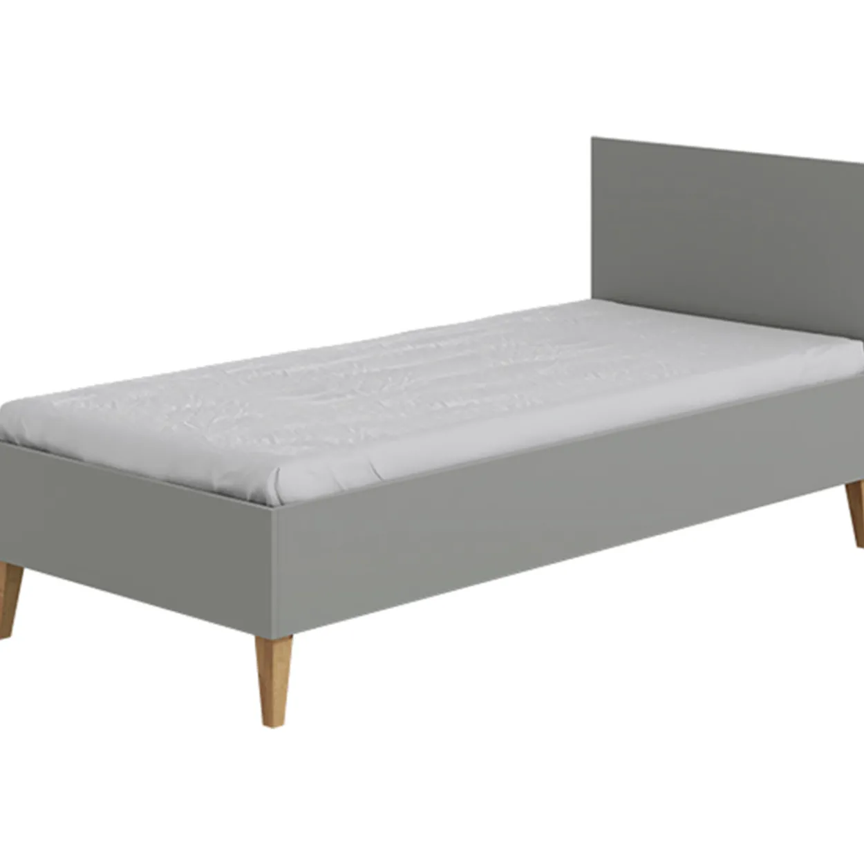 Lastensänky Kocot Kids 180 x 80 cm Kubi harmaa