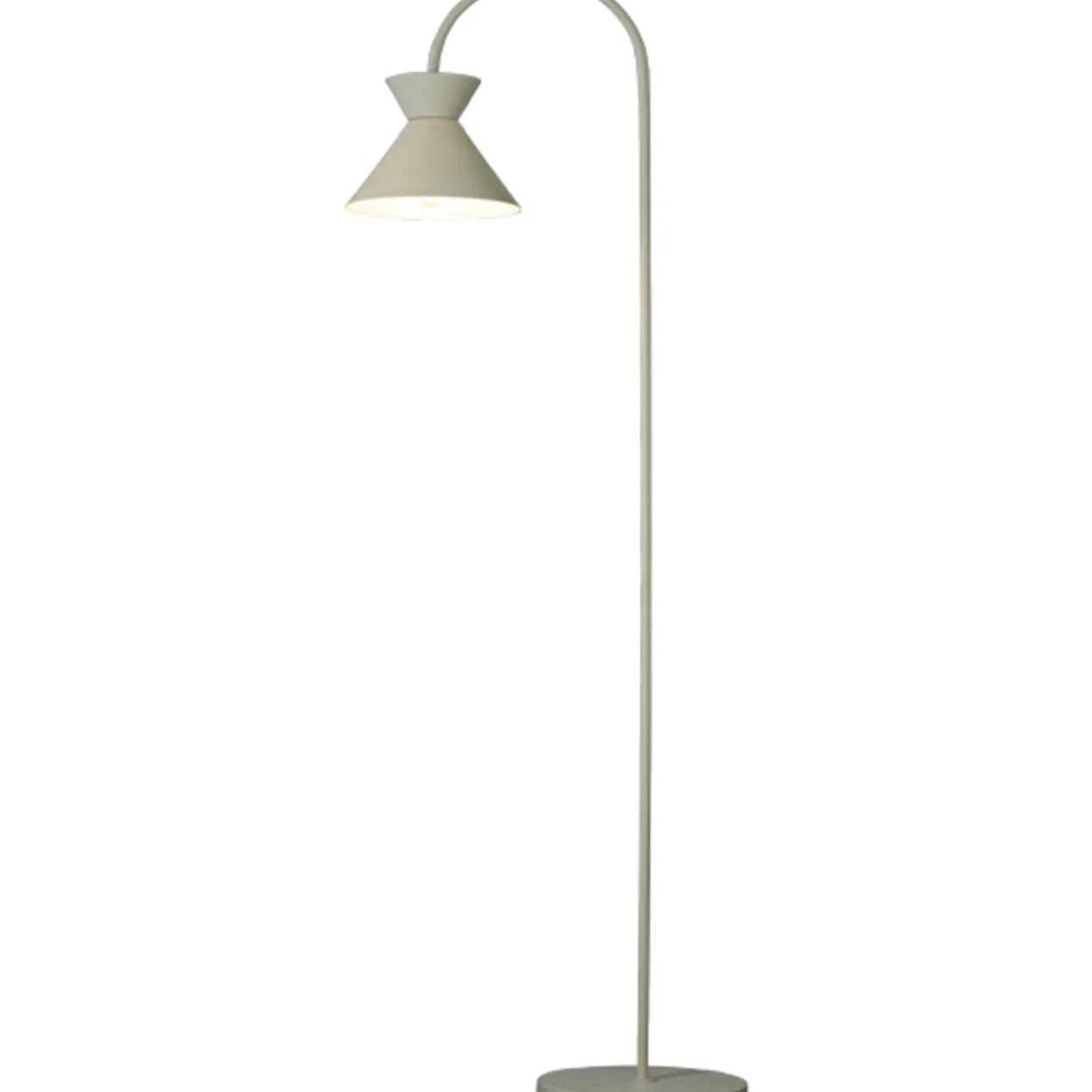 Lattiavalaisin Aneta Lighting Coni, hiekka