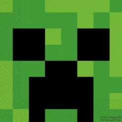 Lautasliina Decorata Party 16 kpl 33 x 33 cm Minecraft