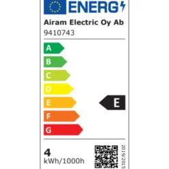LED-filamenttilamppu P45 840 470 lm E14 kirkas