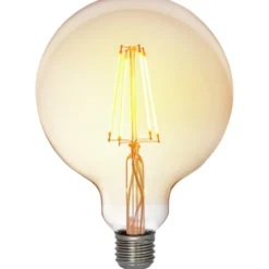 LED-globelamppu AMBER antiikki 5 W POP-125 2200 K kirkas E27 125 lm