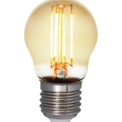 LED-koristelamppu AMBER antiikki 4,5W 360lm E27 2200K kirkas