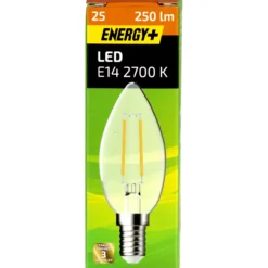 LED-lamppu 250 lm FIL C35 E14