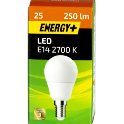 LED-lamppu 250 lm G45 E14