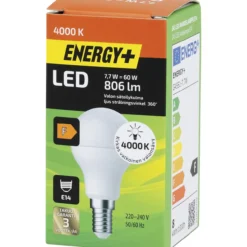 LED-lamppu 806 lm 4000 K G45 E14