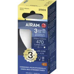 LED-lamppu Mainos 3-Step 4,5 W 2700K E14 470 lm