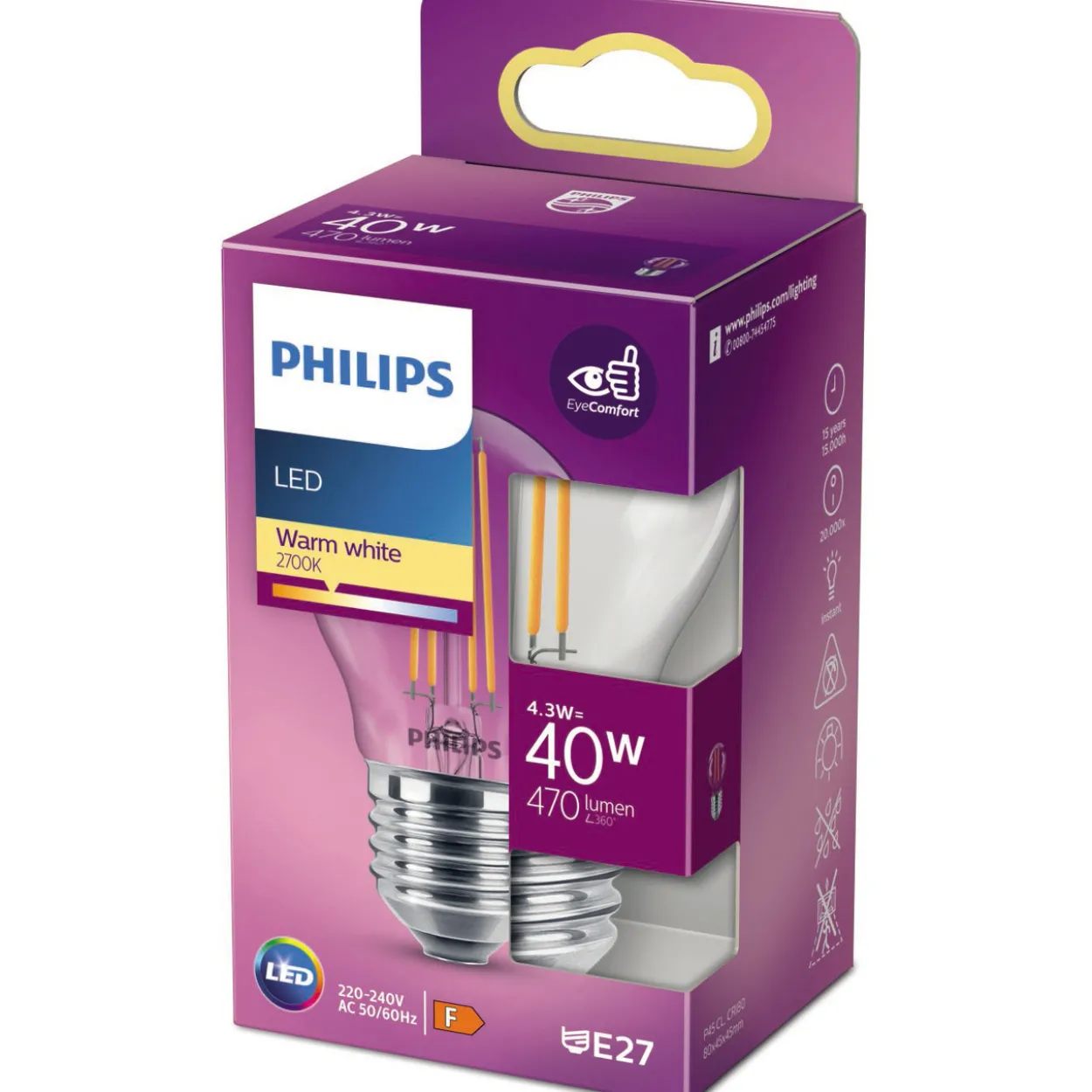 LED-lamppu Philips 40 W E27