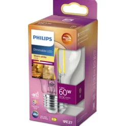 LED-lamppu Philips 60 W E27 A60