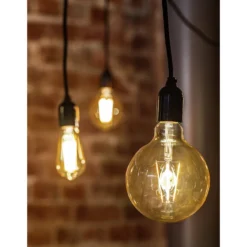 LED-mainoslamppu AMBER antiikki 4,5 W 360 lm E14 2200K kirkas