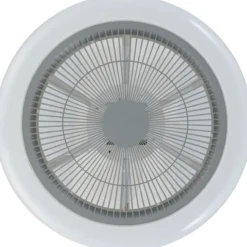 LED-tuuletinvalaisin Eglo Kostrena valkoinen/harmaa 3 x 8,5 W, IP20