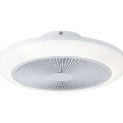 LED-tuuletinvalaisin Eglo Sayulita, valkoinen