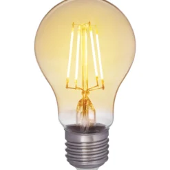 LED-vakiolamppu AMBER antiikki 4,5W 400lm E27 2200K kirkas