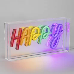 LED-valo happy