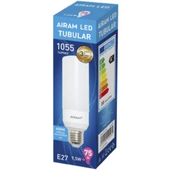 LED 9,5 W E27 Tubular 1055 lm