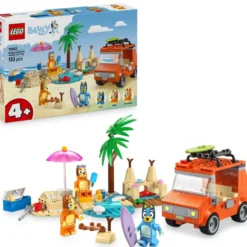 LEGO Bluey 11202 Blueyn perheen autoretki rannalle