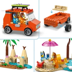 LEGO Bluey 11202 Blueyn perheen autoretki rannalle