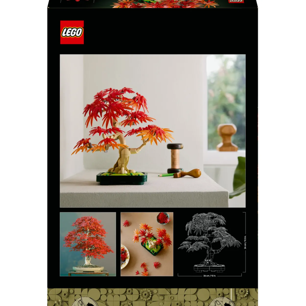 LEGO Botanicals 10348 Punalehtinen japaninvaahtera-bonsaipuu