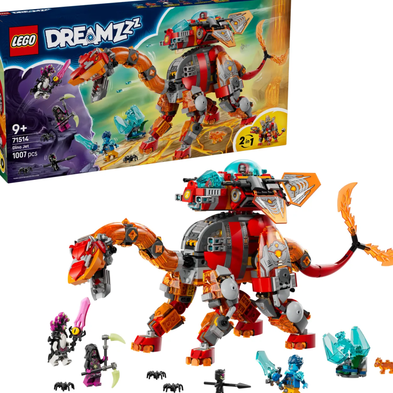 LEGO DREAMZzz 71514 Dinosuihkari