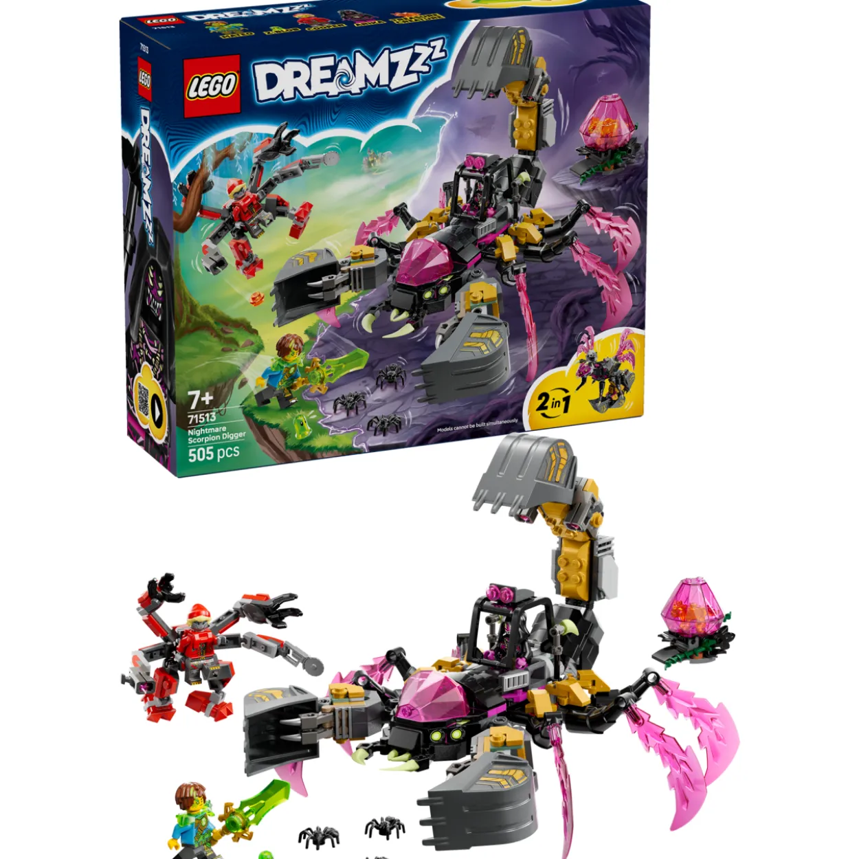 LEGO DREAMZzz 71513 Painajaisskorpionikaivuri