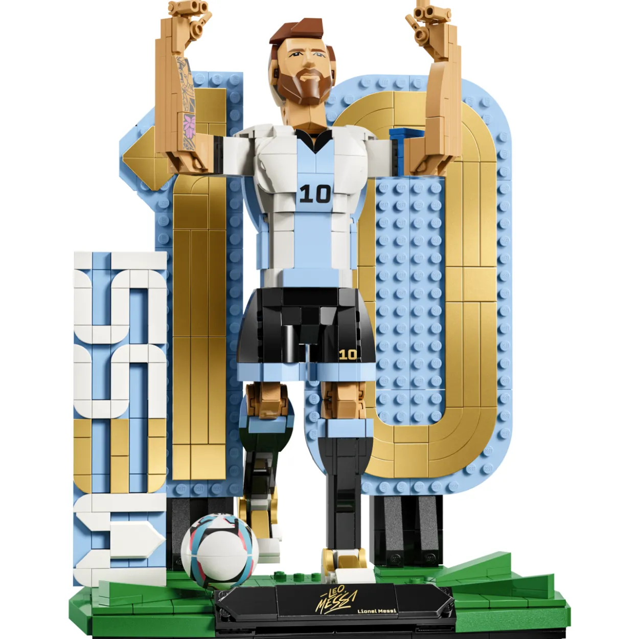 LEGO Editions Sports 43015 Lionel Messi – jalkapallolegenda