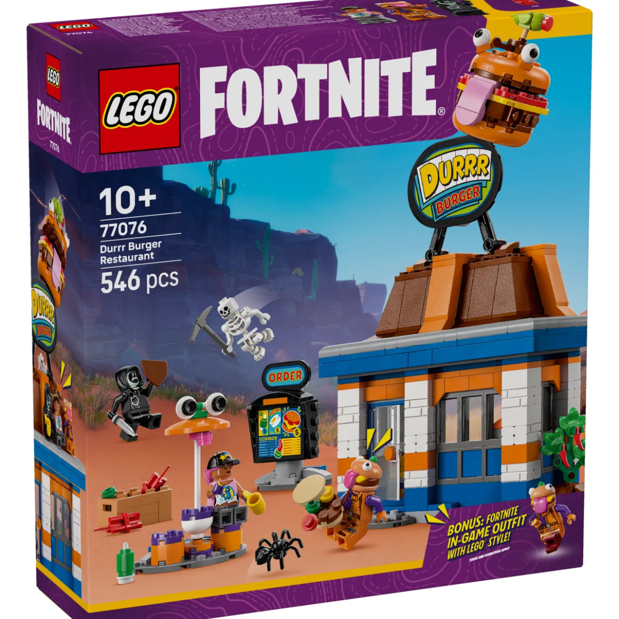 LEGO Fortnite 77076 Durrr Burger ‑ravintola