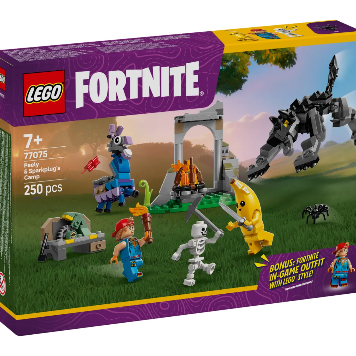 LEGO Fortnite 77075 Peelyn ja Sparkplugin seikkailu