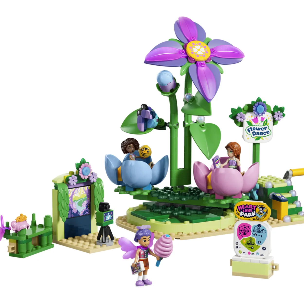 LEGO Friends 42702 Kukkien ja keijujen koristama teekuppikaruselli