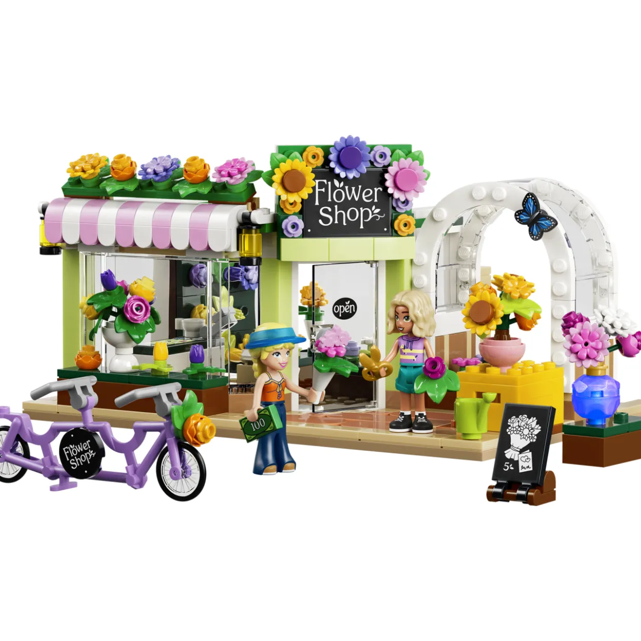 LEGO Friends 42693 Luovuuden kukkakauppa