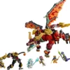 LEGO Ninjago 71868 Wyldfyren muuntautumiskykyinen lohikäärmerobotti