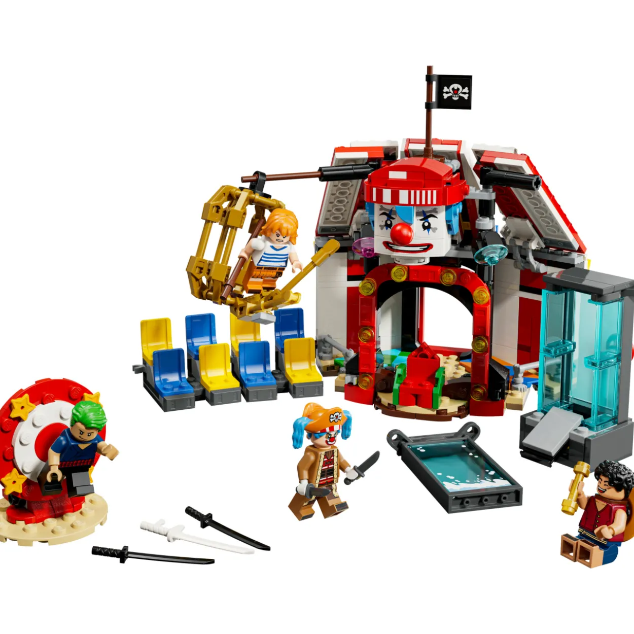 LEGO ONE PIECE 75637 Buggy-klovnin sirkusteltta
