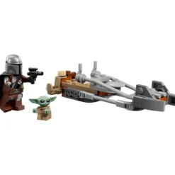 LEGO Star Wars 75436 Mandalorialaisen ja Grogun kiituripyörä