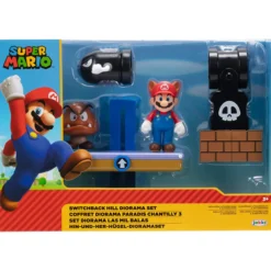 Leikkisetti Super Mario Switchback Hill Diorama