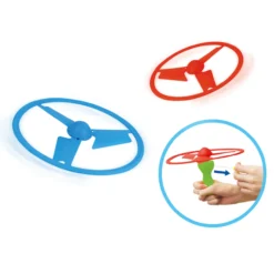 Lentävä kiekkolelu laukaisimella Flying Disc