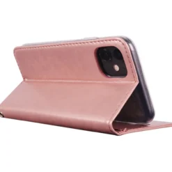 Lompakkolaukku Mobia iPhone 13 ruusukulta
