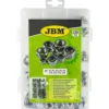 Lukkomutterilajitelma 228 osaa JBM