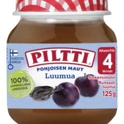 Luumua Piltti 125 g Pohjoisen Maut 4 kk