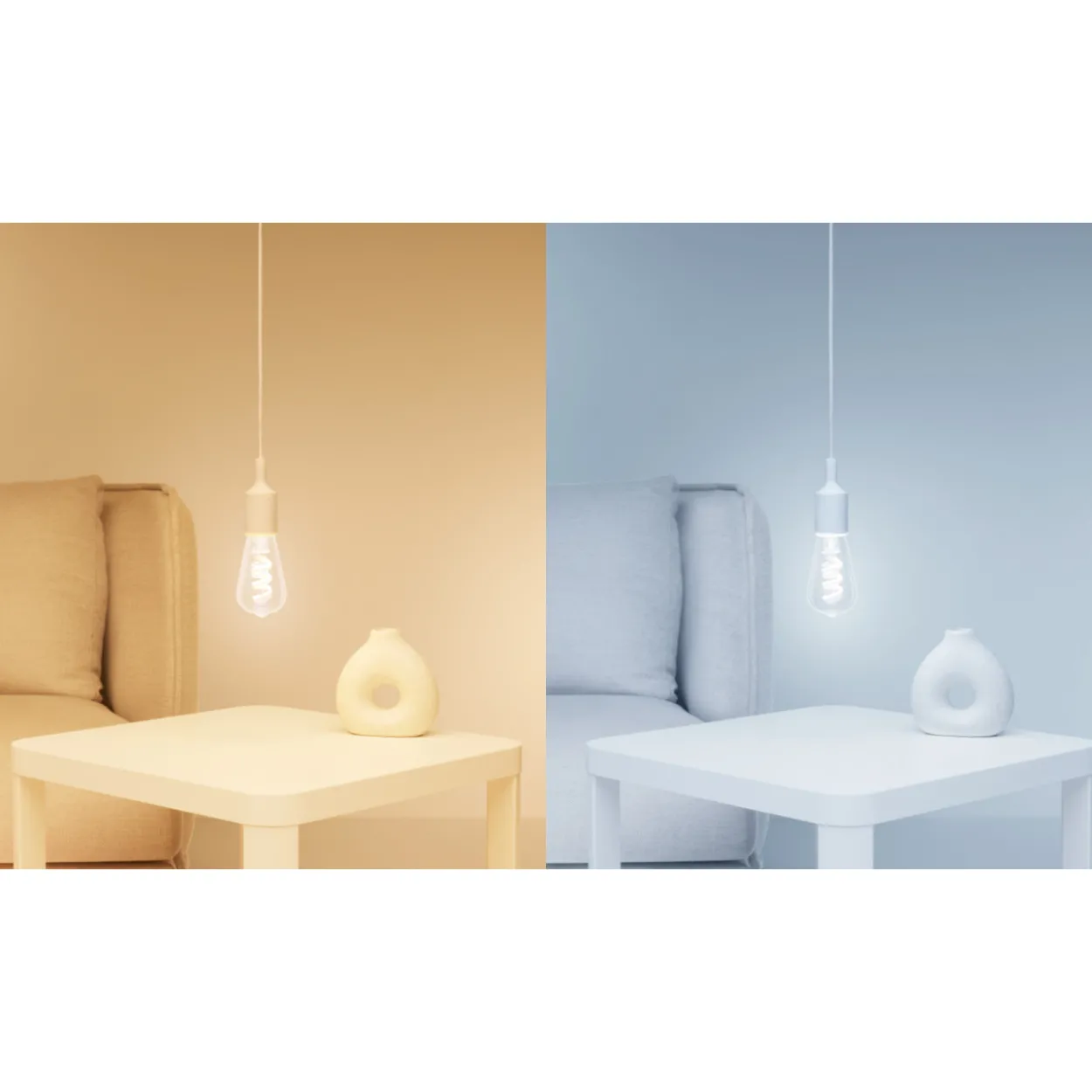 Älylamppu WiZ full color filamentti Edison 40W ST64 E27 RGB