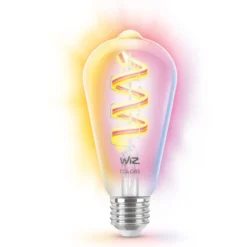 Älylamppu WiZ full color filamentti Edison 40W ST64 E27 RGB