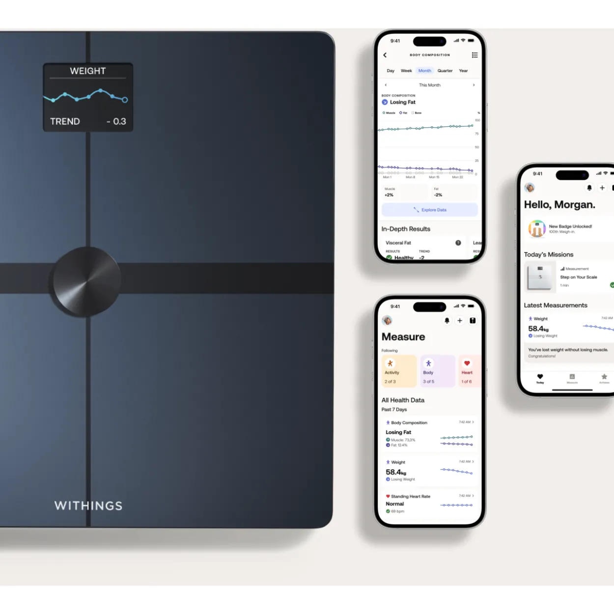 Älyvaaka Withings Body Smart musta