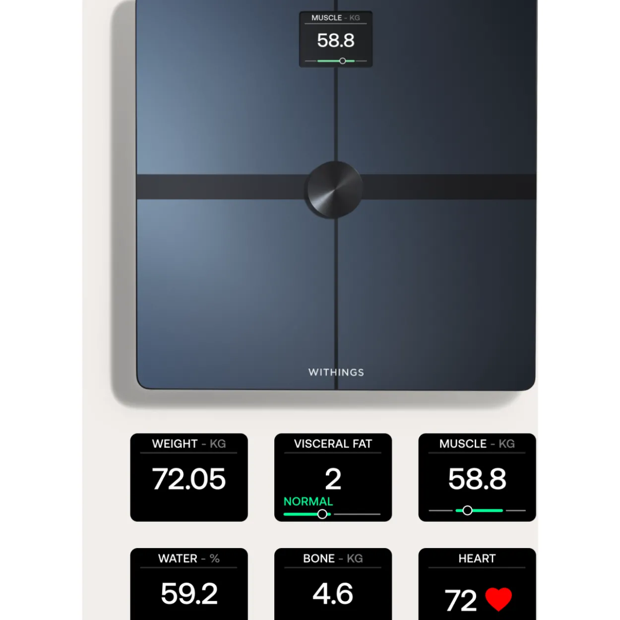 Älyvaaka Withings Body Smart musta