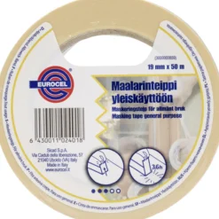 Maalarinteippi Eurocel 19 mm x 50 m