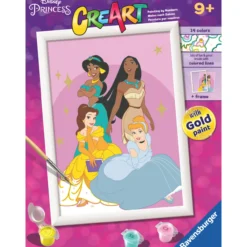 Maalaussetti Ravensburger CreArt Disney Princess