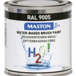 Maali 250 ml H2O Colormix syvänmusta