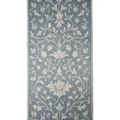 Matto Village's 80 x 150 cm Luonnonlaulu sininen