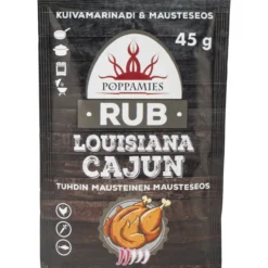 Mausteseos Poppamies 45 g Rub Louisiana Cajun