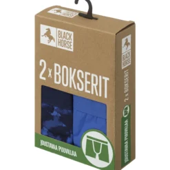 Miesten bokserit Black Horse 2 kpl/pkt