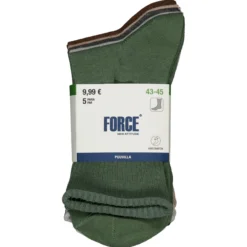 Miesten kiristämättömät sukat Force New Attitude 5 pr/pkt