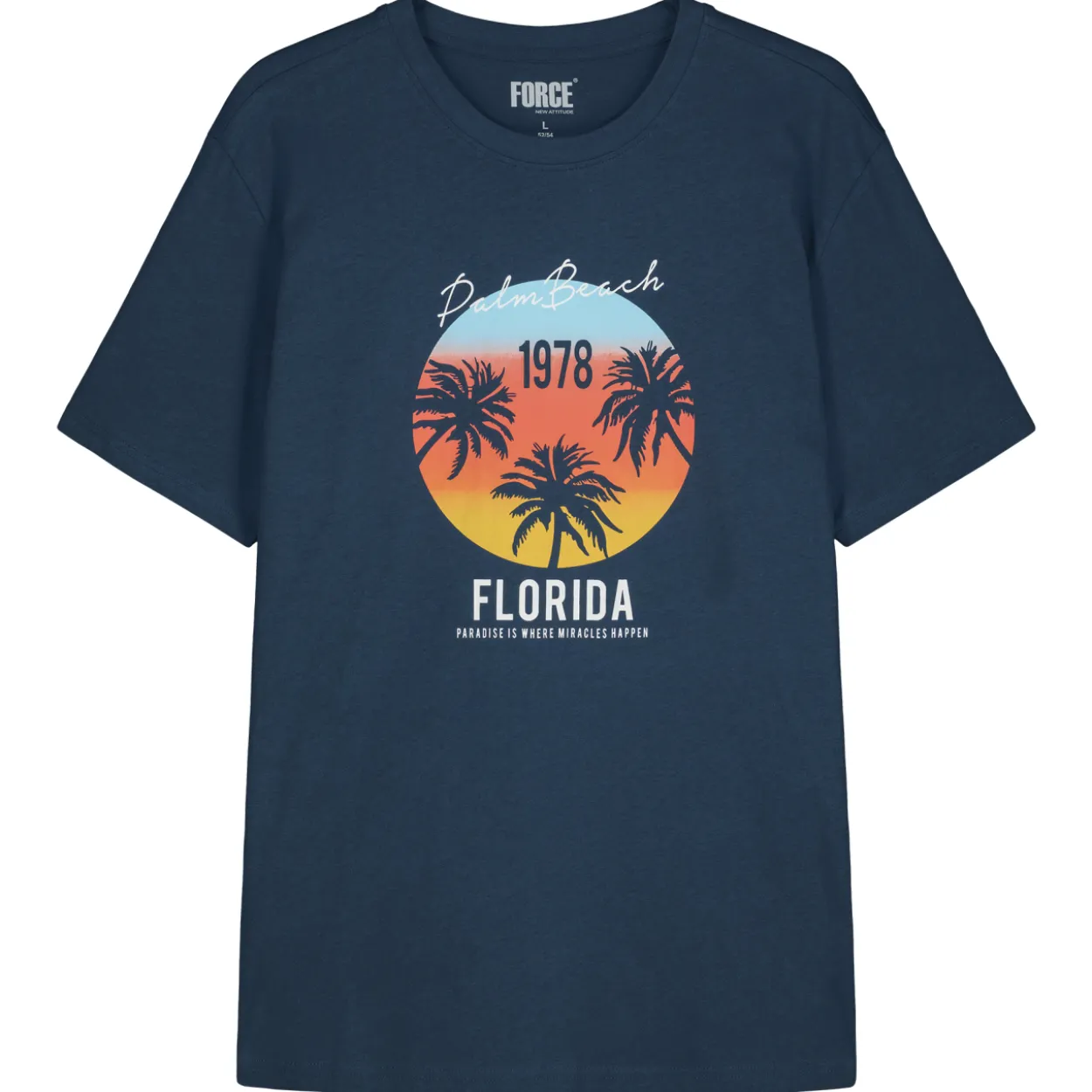 Miesten T-paita Force New Attitude Pete print