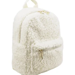 Minireppu Miny teddykarva luonnonvalkoinen