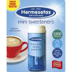 Mini Sweeteners 1200 kpl makeutusaine pöytäannostelija